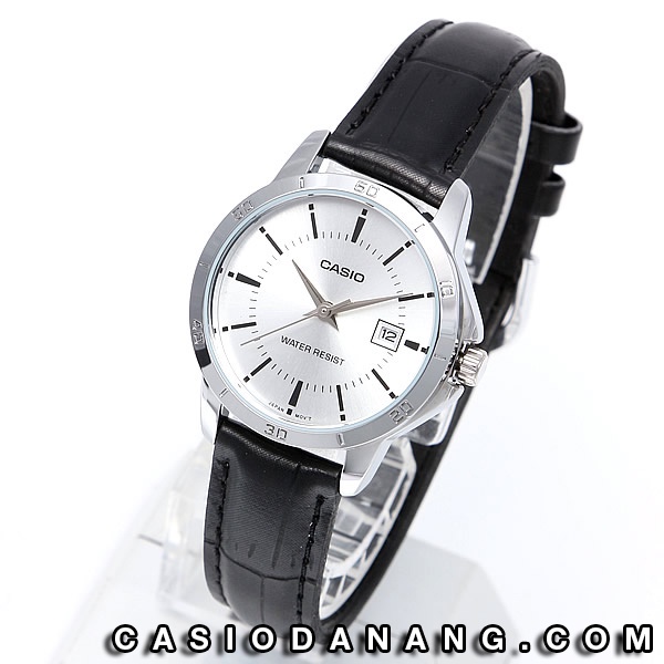 Đồng hồ nữ dây da Casio chính hãng Anh Khuê LTP-V004L-7AUDF (30mm)
