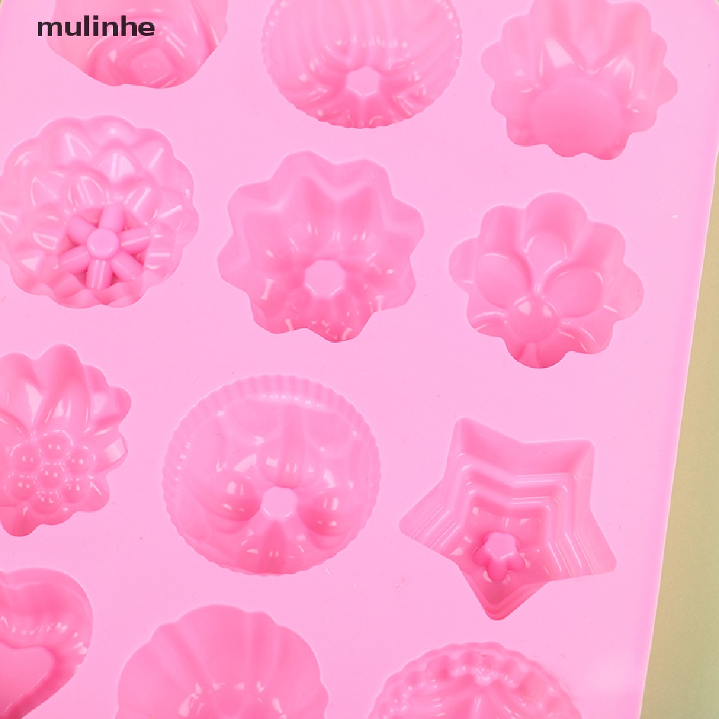 Khuôn silicon làm bánh/kẹo trang trí hình bông hoa xinh xắn DIY