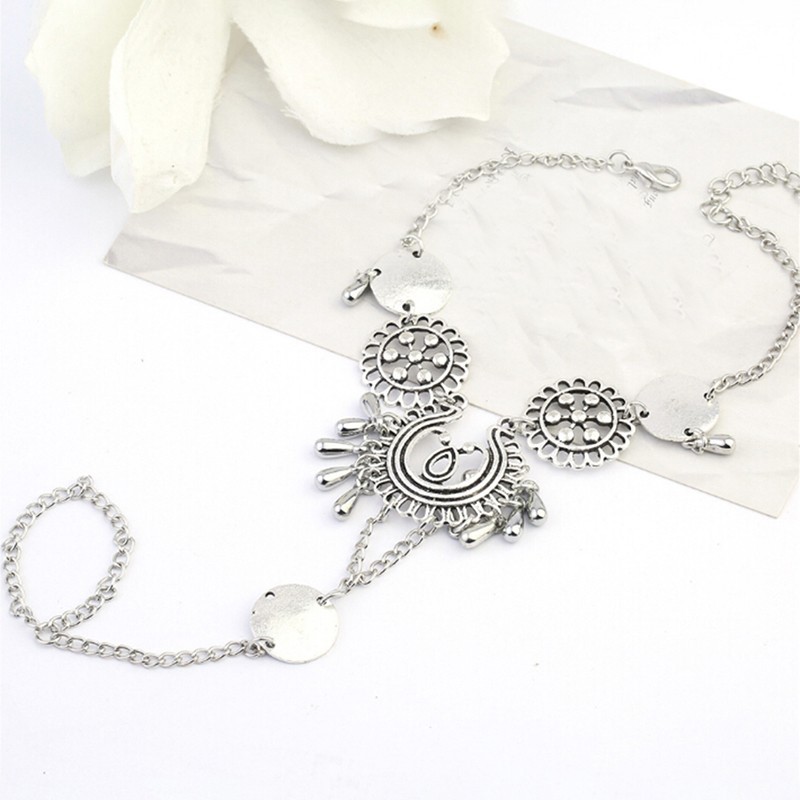 Vòng đeo chân kiểu Bohemia dùng làm quà Valentine cho nữ | BigBuy360 - bigbuy360.vn
