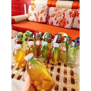 Set 50 Chai thủy tinh 300ml nắp nhựa