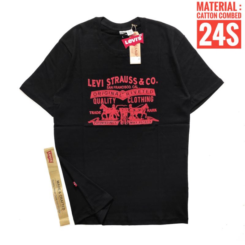 Áo Thun Levi 's Strauss & Premium Co Thiết Kế Trẻ Trung Hợp Thời Trang