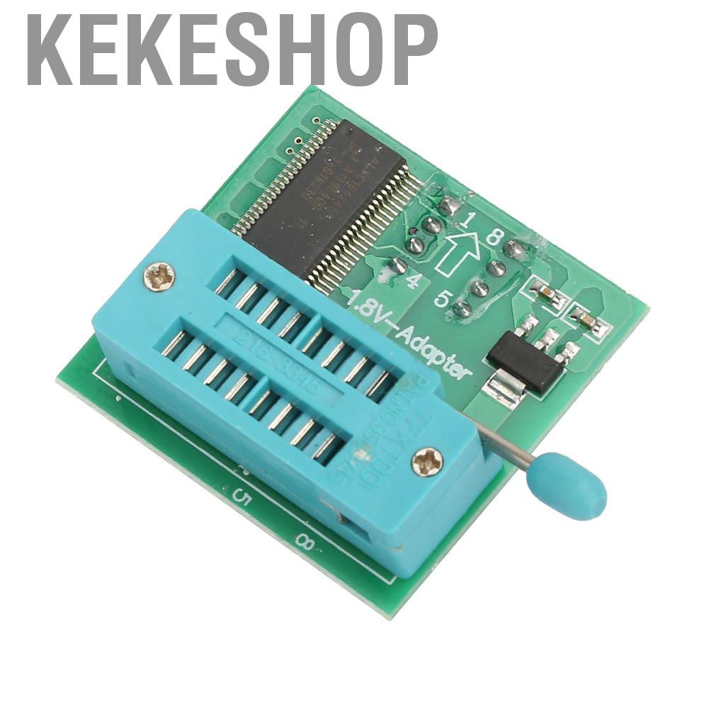 Kekeshop CH341A USB Programmer + SOP8 Test Clip 1.8V Adapter to DIP8 Converter Module