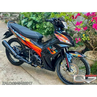 Tem rời exciter 2010 - lửa cam đen