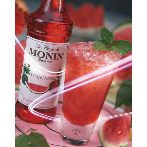 Siro Monin dưa hấu (watermelon) chai 700ml. Hàng Công ty có sẵn giao ngay