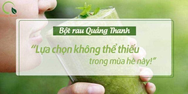 Bột rau má đường phèn Quảng Thanh