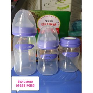 Bình sữa Lansinoh momma