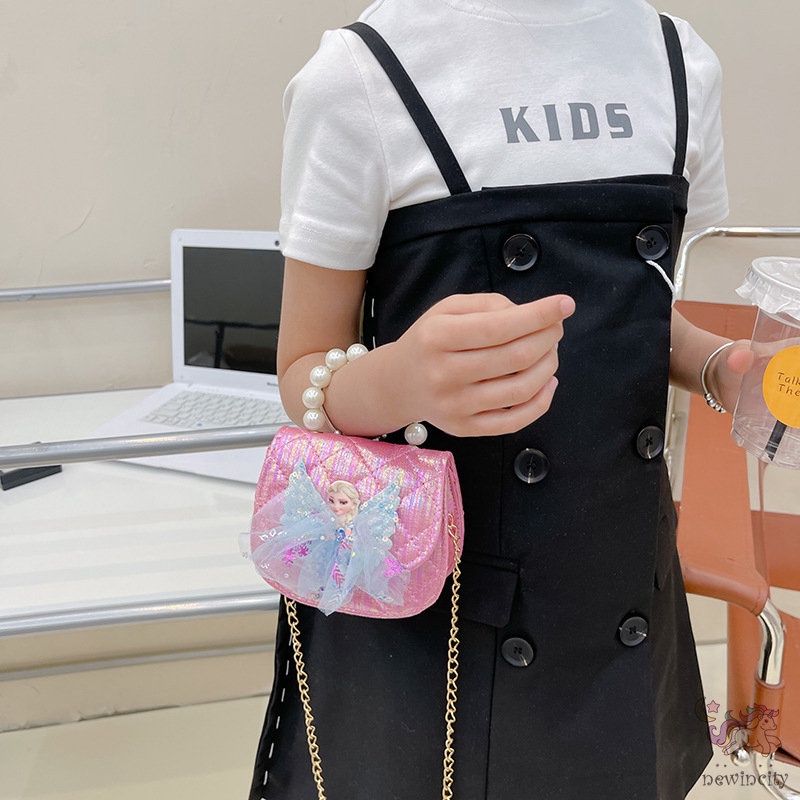 Balo Công Chúa In Họa Tiết Hoạt Hình Phong Cách Hàn Quốc Cho Bé Gái