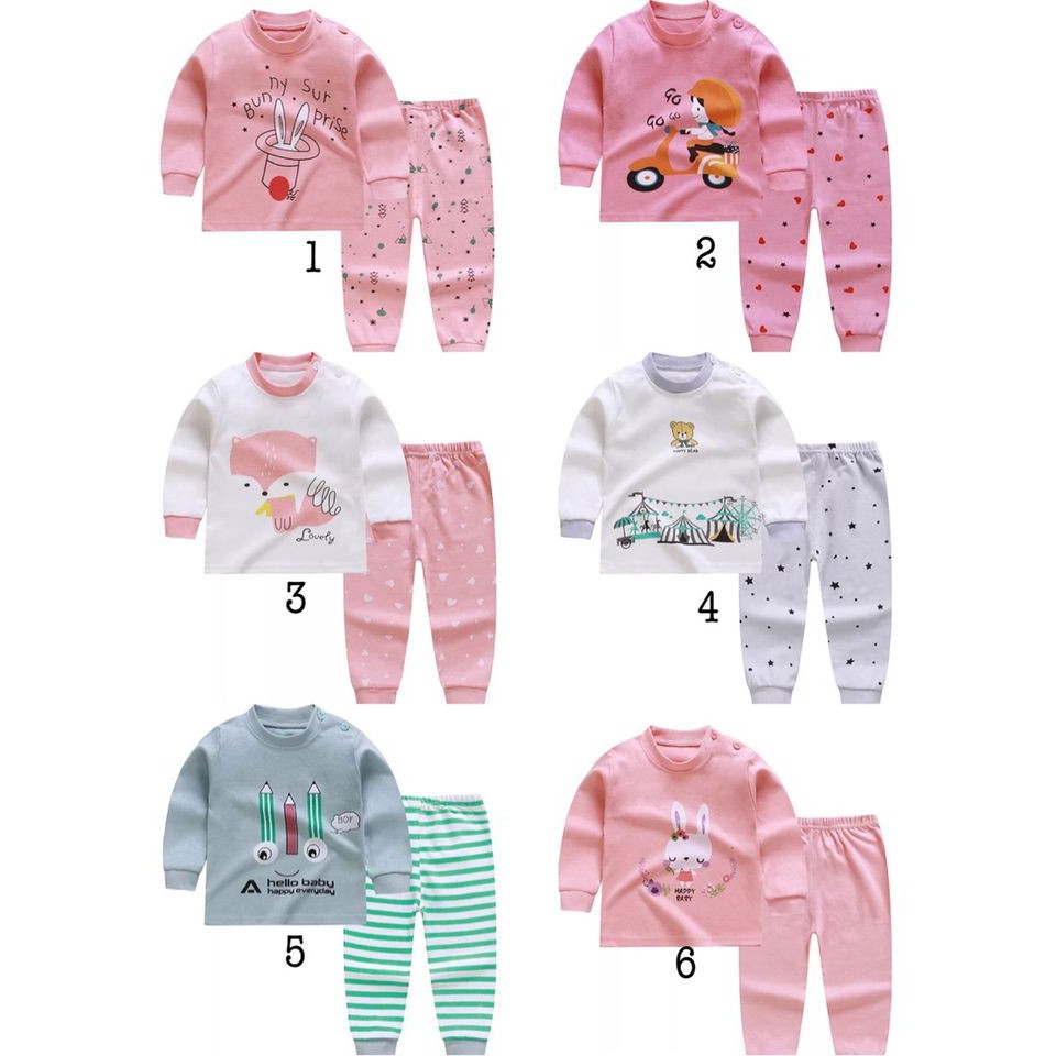 Bộ dài tay cho bé 1710BB