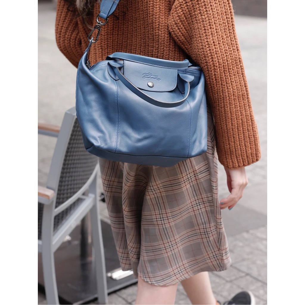 8 Màu 🎉PROMO🎉🍒💯 LONGCHAMP Túi Đeo Vai Da Cừu Phiên Bản Giới Hạn Năm 2022 1512