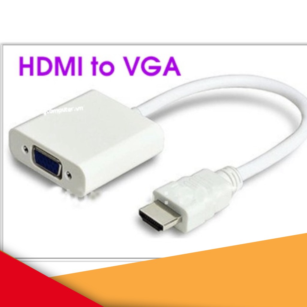 Cáp chuyển đổi tín hiệu Hdmi sang Vga