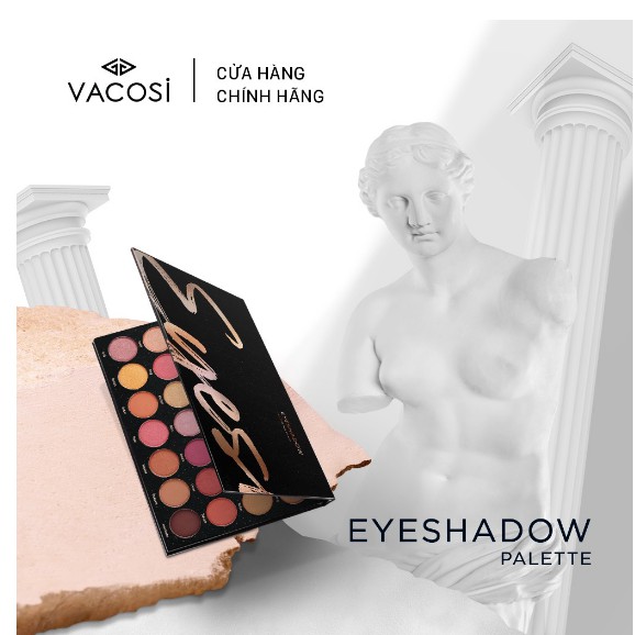 Bảng màu mắt 28 ô chuyên nghiệp Vacosi Pro Studio Eyeshadow Palette