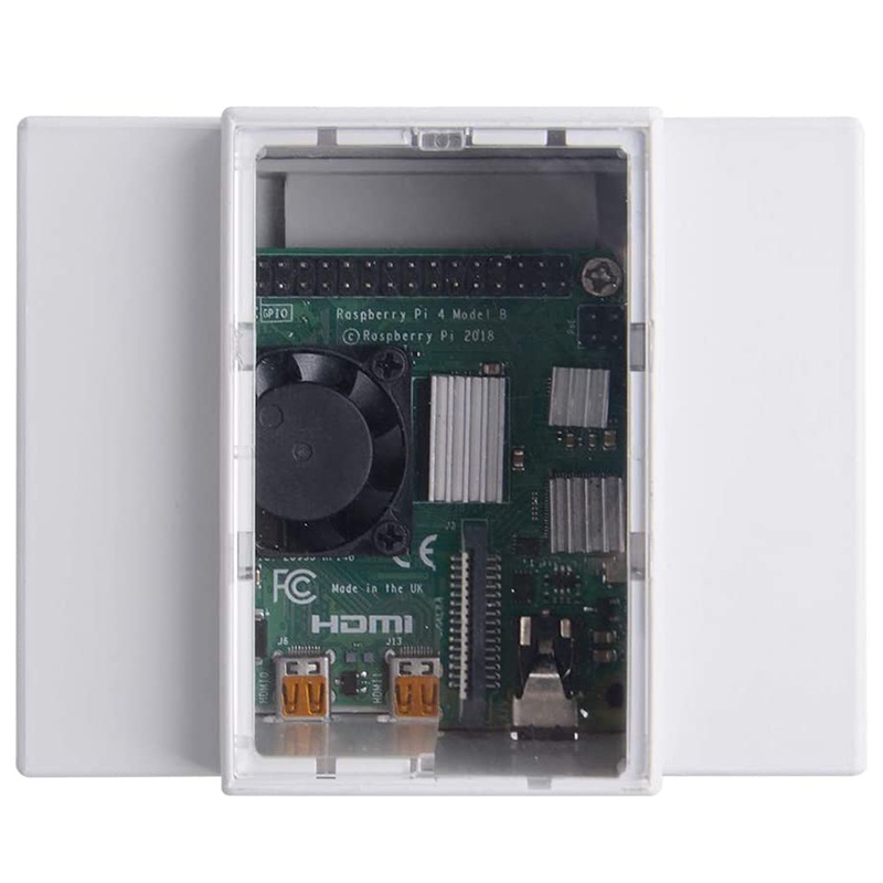 Vỏ Bảo Vệ Bảng Mạch Chủ Raspberry Pi 4b + 4th Generation Box Raspberry Pi4