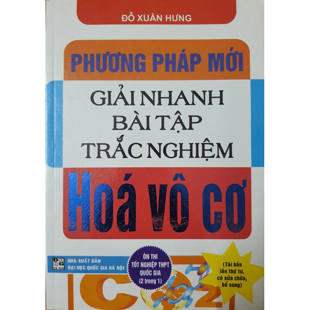 Sách - Phương pháp mới giải nhanh bài tập trắc nghiệm Hoá vô cơ