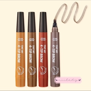Kẻ mày phẩy sợi Tint My 4-Tip Brow