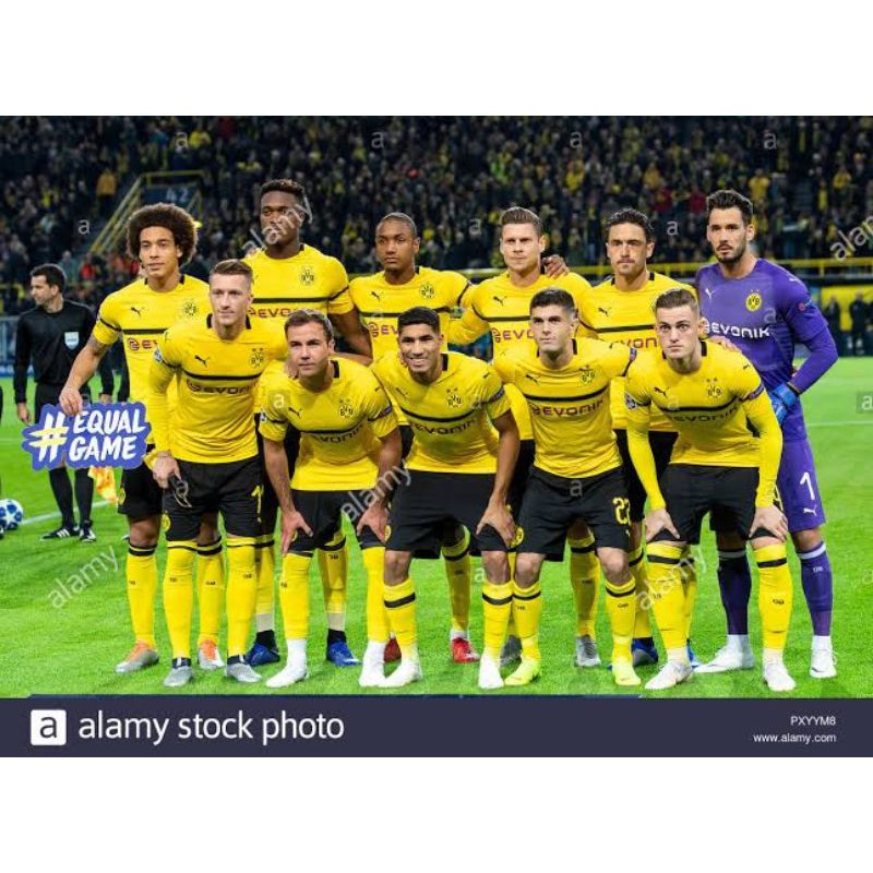 Áo Thun Thể Thao Dortmund Home Ucl 2018