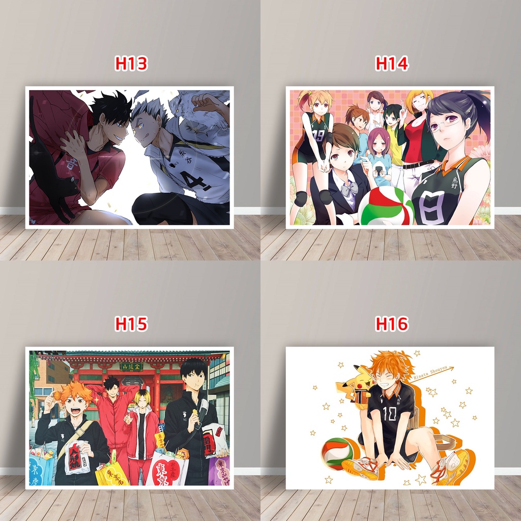 Tấm Postcard Cao Cấp Anime Haikyuu!!