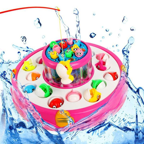 ĐỒ CHƠI CÂU CÁ NHẠC 2 TẦNG VUI TAI THU HÚT CÁC BÉ
