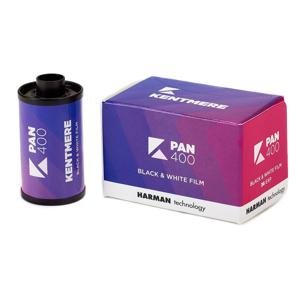 Film chụp ảnh đen trắng 35mm Kentmere Pan 400 36 tấm