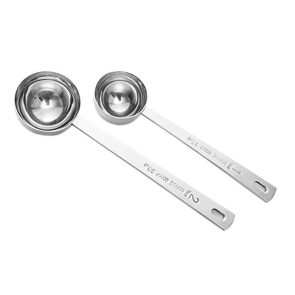 Mxmio Muỗng Đo Lường 15ml / 30ml Cán Dài Bằng Thép Không Gỉ
