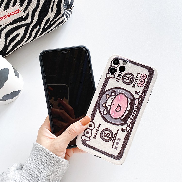 Ốp lưng iphone Bò Dola da viền chống va đập 5/5s/6/6plus/6s/6splus/7/7plus/8/8plus/x/xr/xs/11/12/pro/max/plus/promax | BigBuy360 - bigbuy360.vn