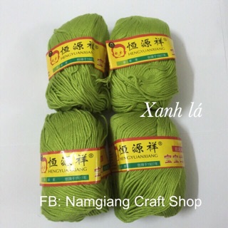 Set 4 cuộn len baby 50gr/cuộn