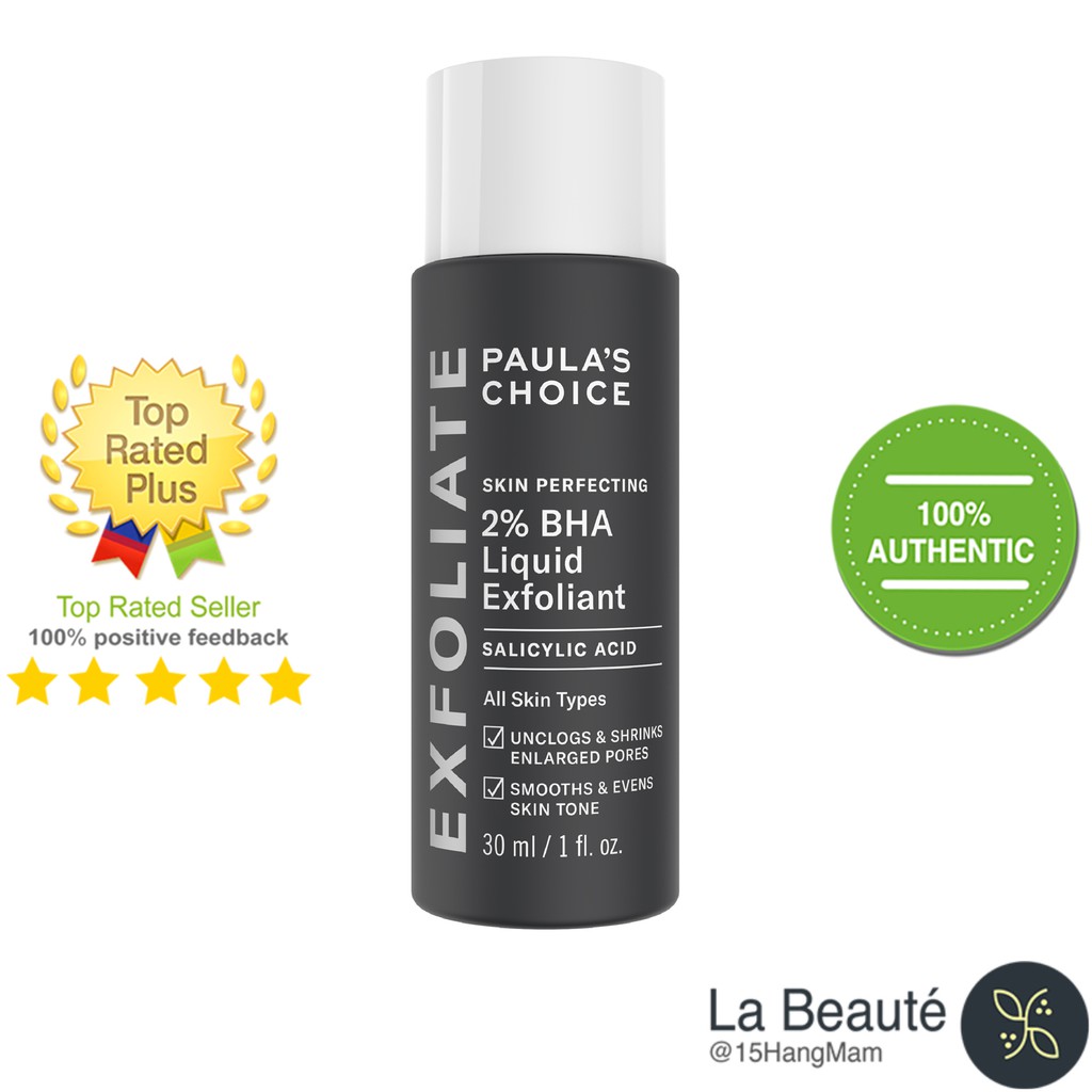 [Hàng Công Ty] Dung Dịch Loại Bỏ Tế Bào Chết - Paula's Choice Skin Perfecting 2% BHA Liquid Exfoliant 30ml | WebRaoVat - webraovat.net.vn