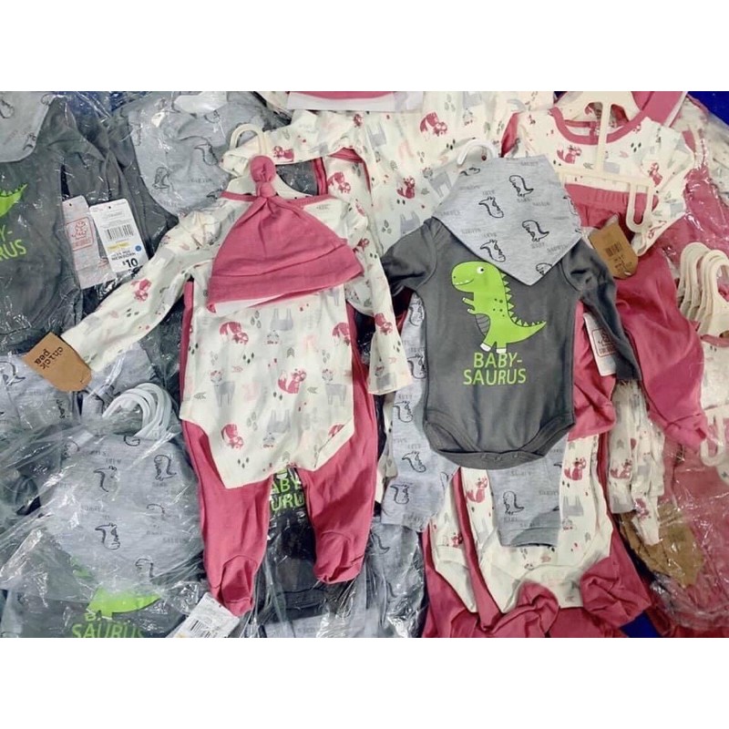 Body suit cho bé 3 chi tiết