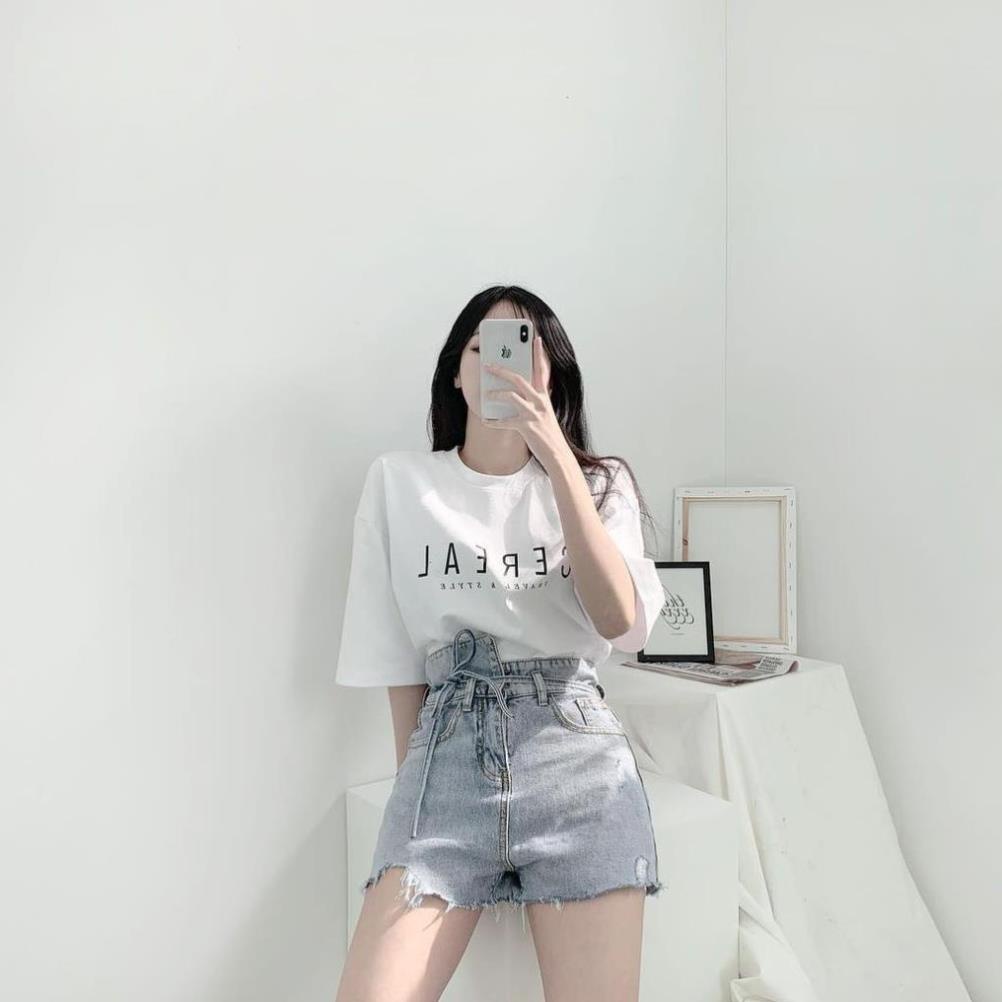 Áo đôi nam nữ Oversize CEREAL dáng over, chất cotton 100% tay lỡ from rộng - dongphuc.unisex | BigBuy360 - bigbuy360.vn