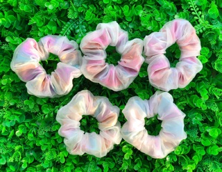[Siêu rẻ] SCRUNCHIES phản quang cầu vồng