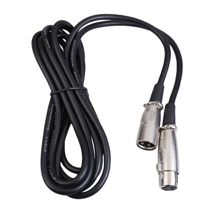 CÁP XLR CHO MICRO CONDENSER 2 ĐẦU ĐỰC CÁI - CABLE XLR