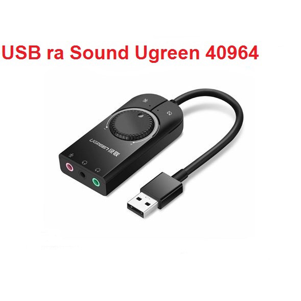 Cáp chuyển USB ra Sound Ugreen 40964