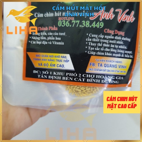 Cám Hút Mật Anh Vinh HÓT 100gr - Giúp Lên Màu Đẹp