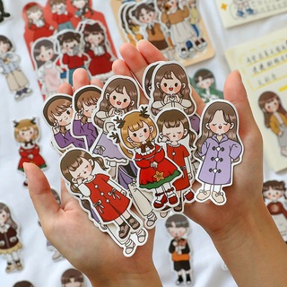 Sticker Cô gái