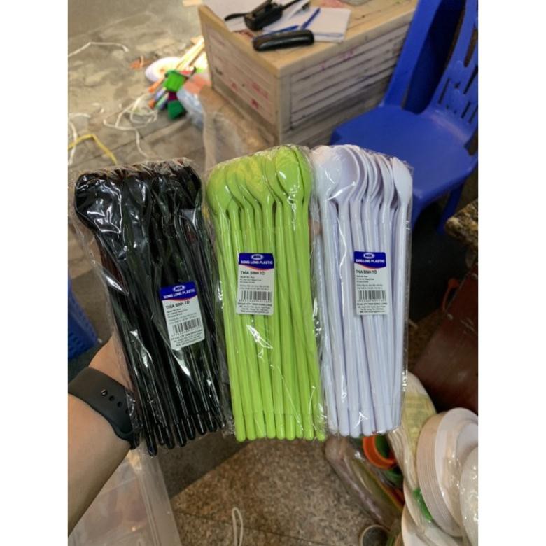 Thìa sinh tố nhựa Song Long