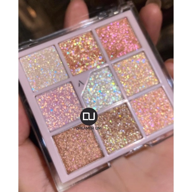 Bảng nhũ mắt unIeashia n1 mẫu mới nhất