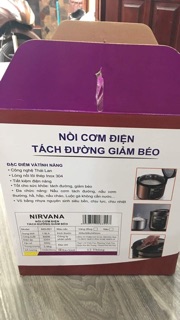 Nồi cơm điện tách đường Nirvana