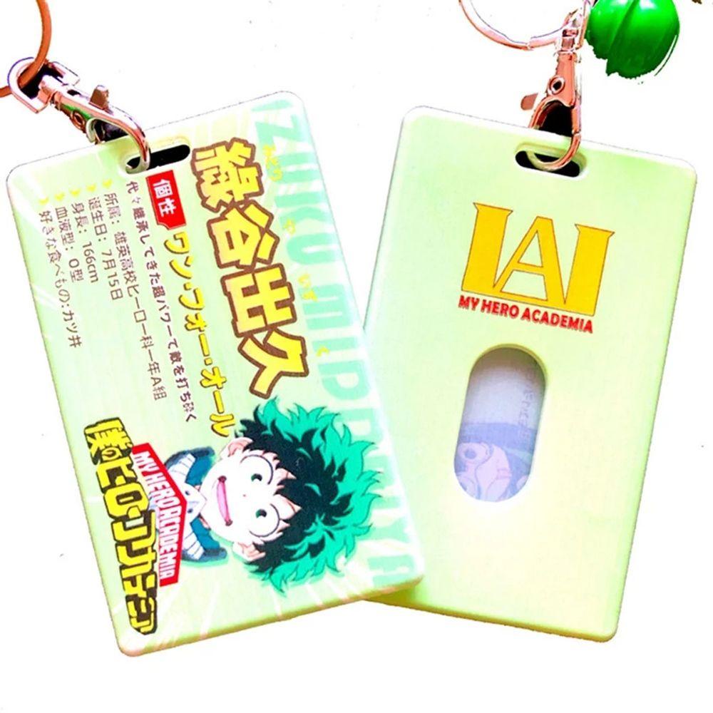 Ví Đựng Thẻ Tín Dụng / Chìa Khóa Bằng Acrylic In Họa Tiết Hoạt Hình My Hero Academia REBUY1