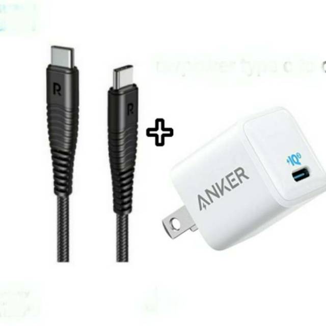 Anker Bộ Sạc Nhanh Nano Pd 18 Watt + Dây Cáp Type C