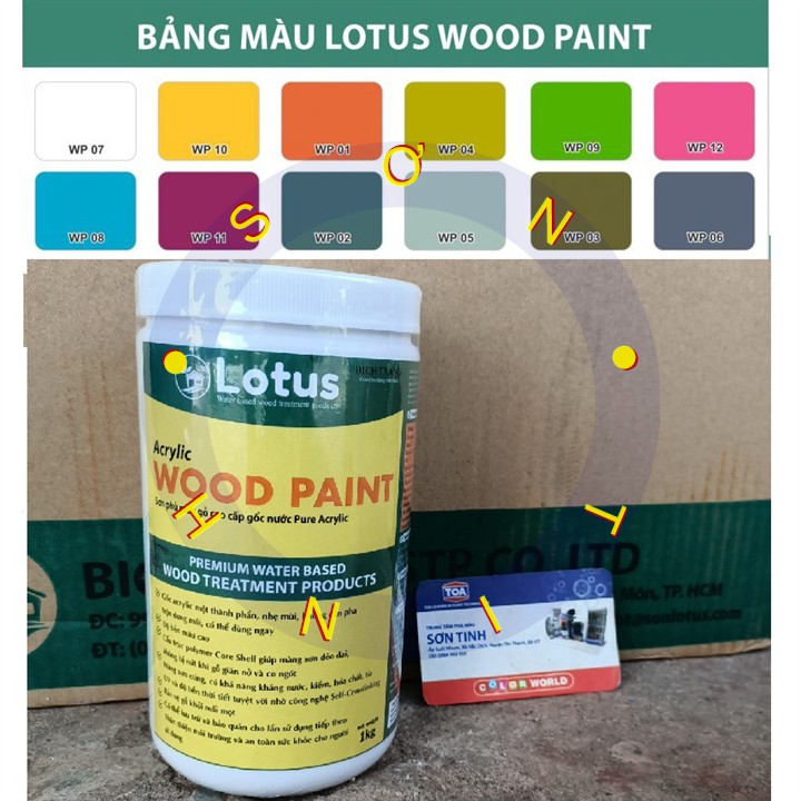 SƠN PHỦ MÀU (SƠN BỆT) GỖ TỰ NHIÊN, GỖ CÔNG NGHIỆP - WOOD PAINT (1KG)