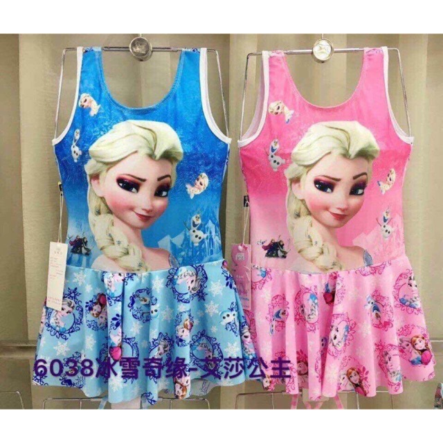 VÁY BƠI ELSA CHO BÉ GÁI
