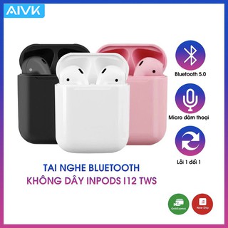 Tai nghe Bluetooth không dây Inpods TWS điều khiển cảm ứng âm thanh HIFI cho Android iOS