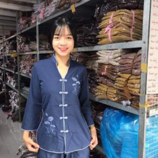 Đồ lam đi chùa mẫu Cổ Tàu