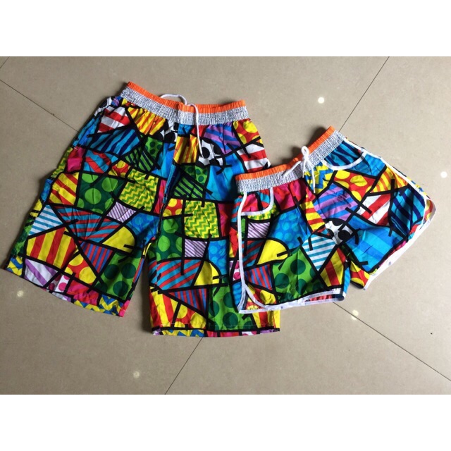 Xả quần đôi đi biển