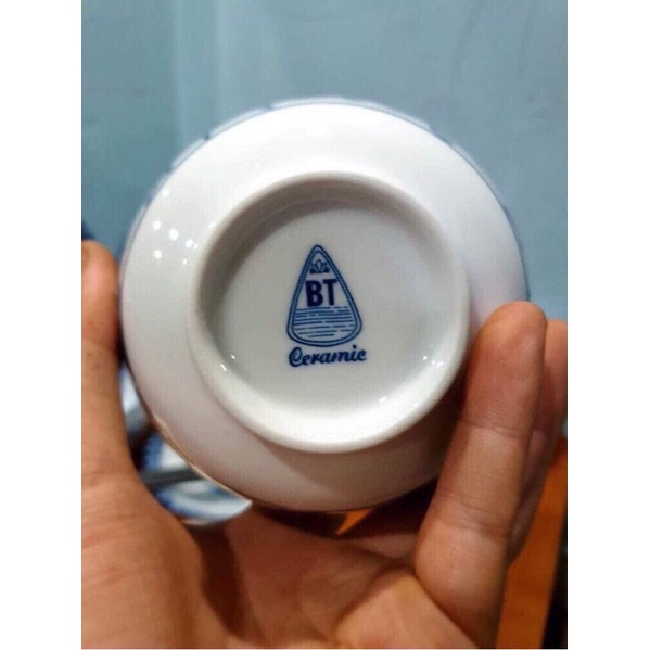Bộ bát tràng giả cổ xanh lamBát tràng xanh cao cấp