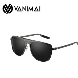 Mắt Kính Mát Nam Phân Cực, kính râm UV400, kính thời trang nam cao cấp phong cách Vuông hàng nhập Mỹ Fullbox PK017