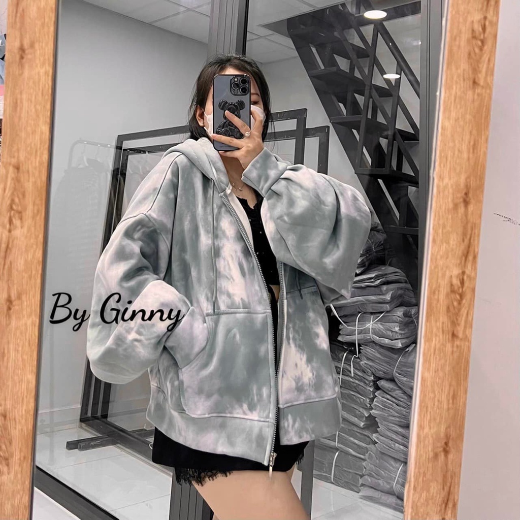 Áo Khoác Thun Loang Naomi TK-01 | Phiên bản chống nắng mới nhất nhà Ginny