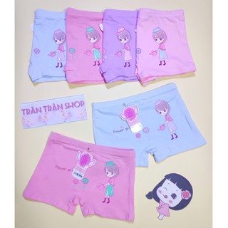 Combo 5 quần chíp đùi đáng yêu cho bé