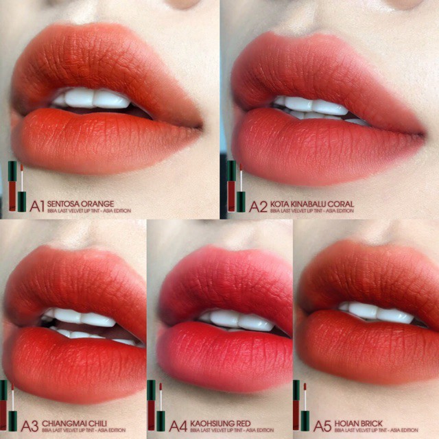 Son kem lì Bbia Last Velvet Lip Tint Asia Edition -[Coco Shop] | Thế Giới Skin Care