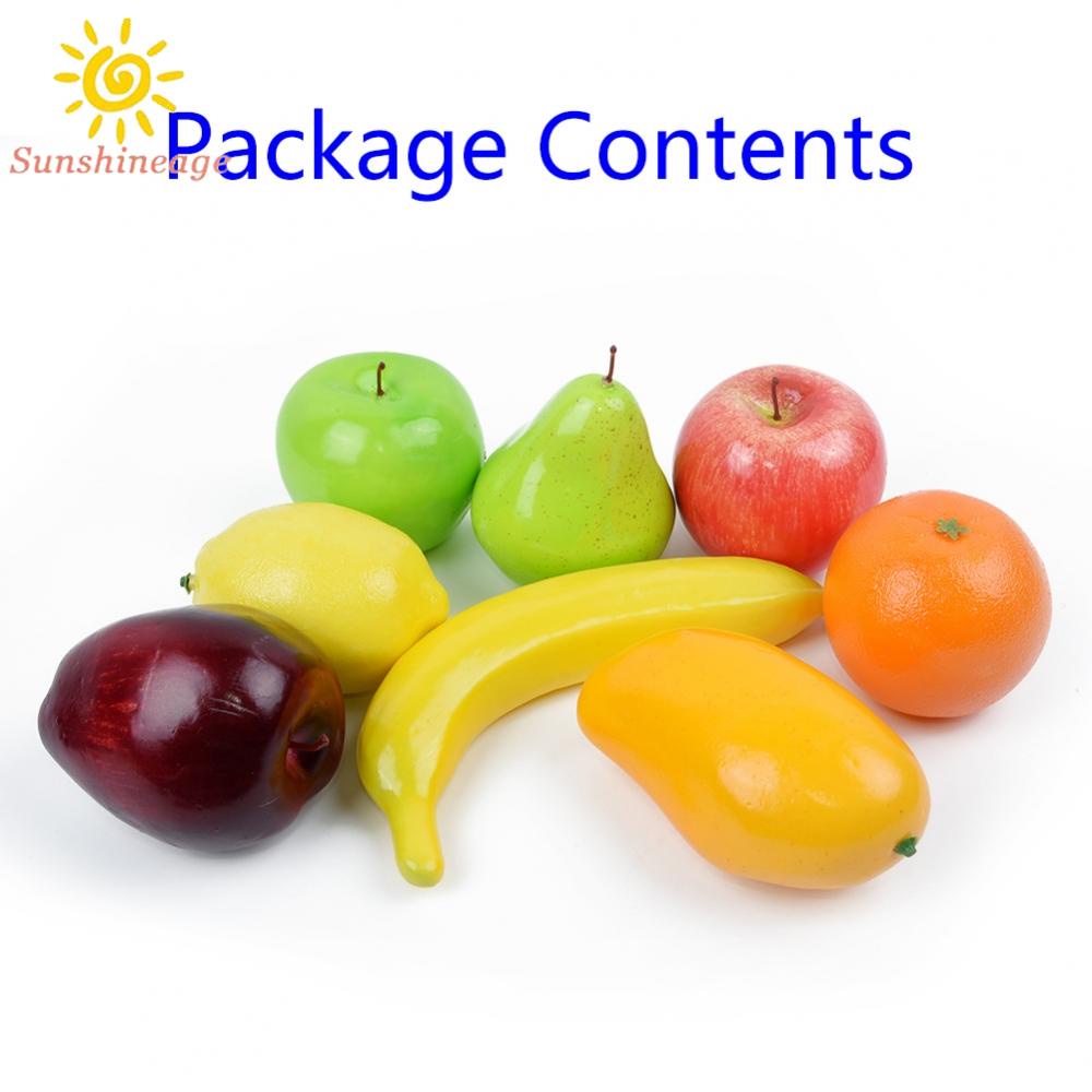 High quality Lifelike Long lasting Artificial Plastic Fake Table Home Decoration Artificial Fruit