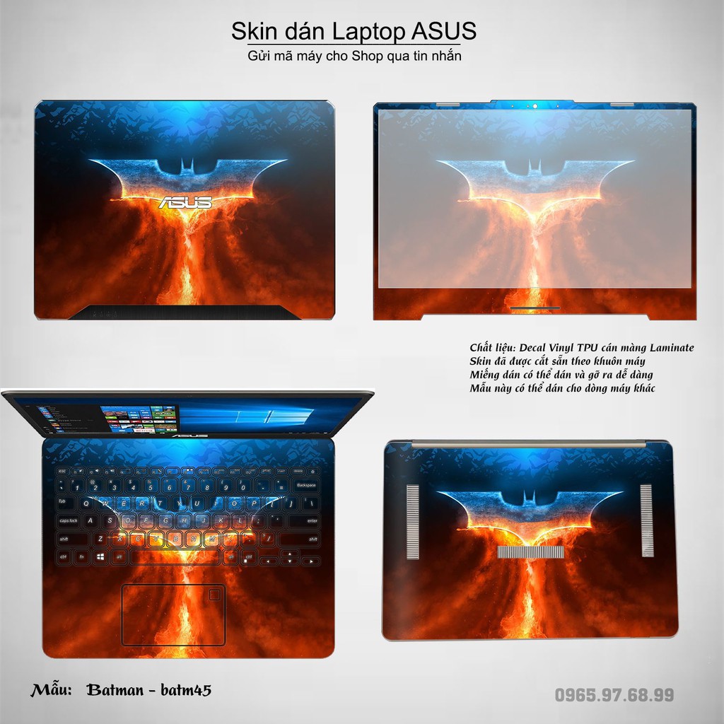 Skin dán Laptop Asus in hình Người dơin _nhiều mẫu 2 (inbox mã máy cho Shop)